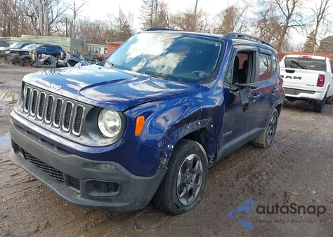 2017 Jeep Renegade Sport 4X4 from USA, damaged, VIN ZACCJBAB6HPG26065